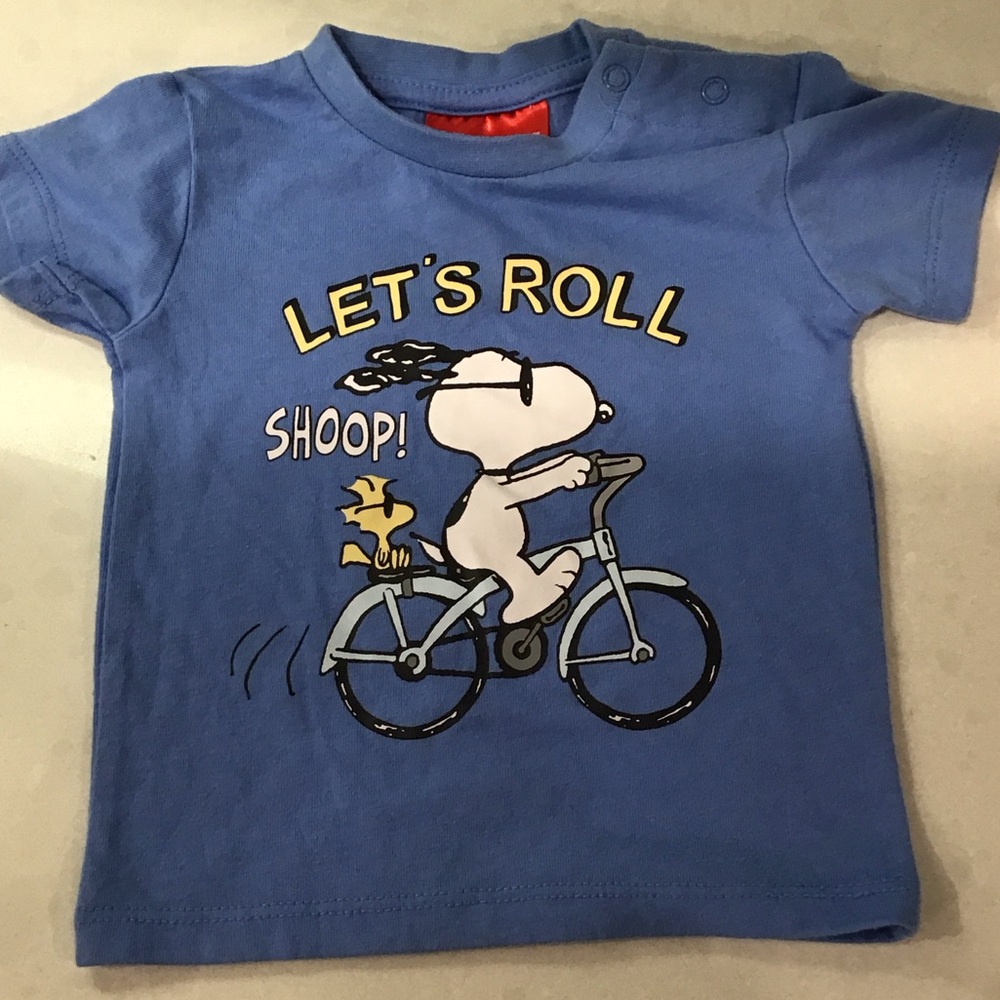 Peanuts Blue Snoopy Tee